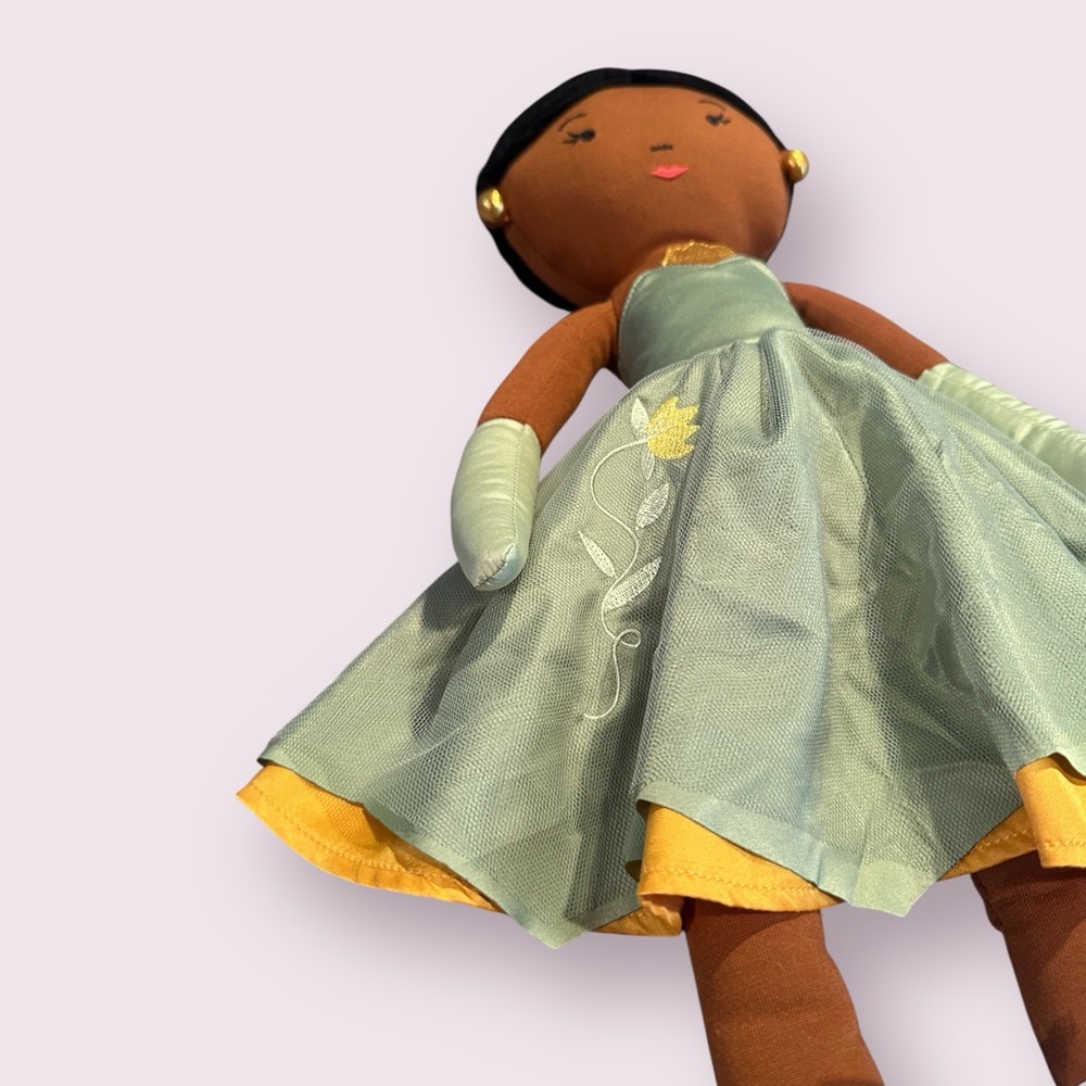 NWT Disney Pillowfort Tiana Princess And The Frog Throw Pillow Doll Toy 20" - Picture 3 of 10